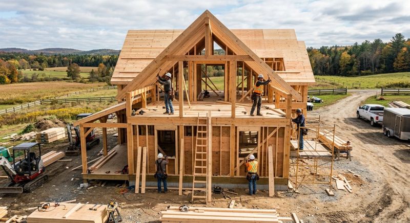 Custom House Building in Marin County, CA