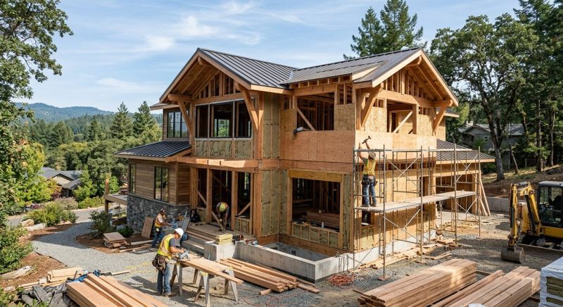 Custom Home Building in Santa Rosa, CA