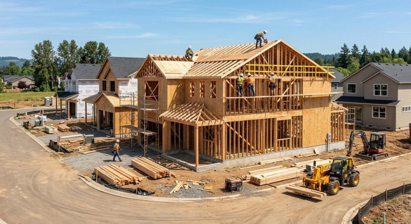 New House Construction in Santa Rosa, CA